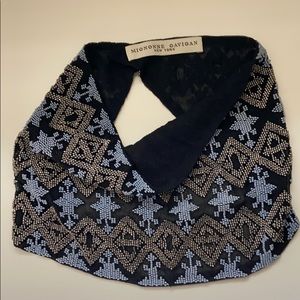 Mignonne Gavigan Dakota scarf necklace NWOT